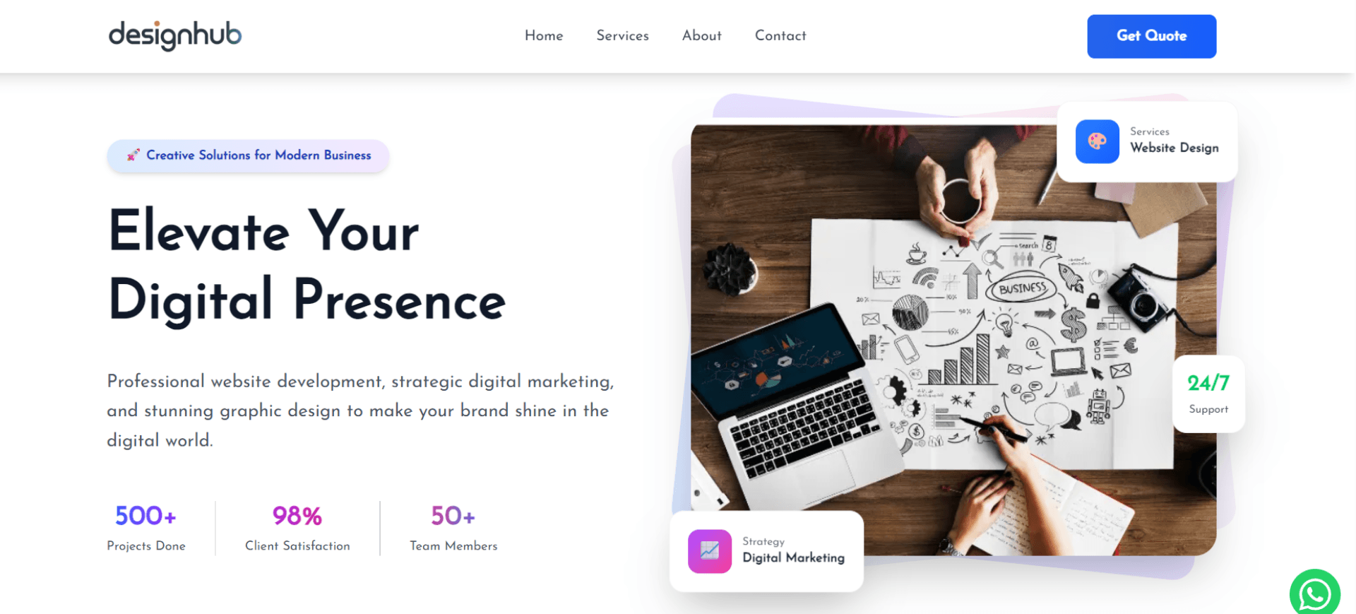 DesignHub — Design Agency