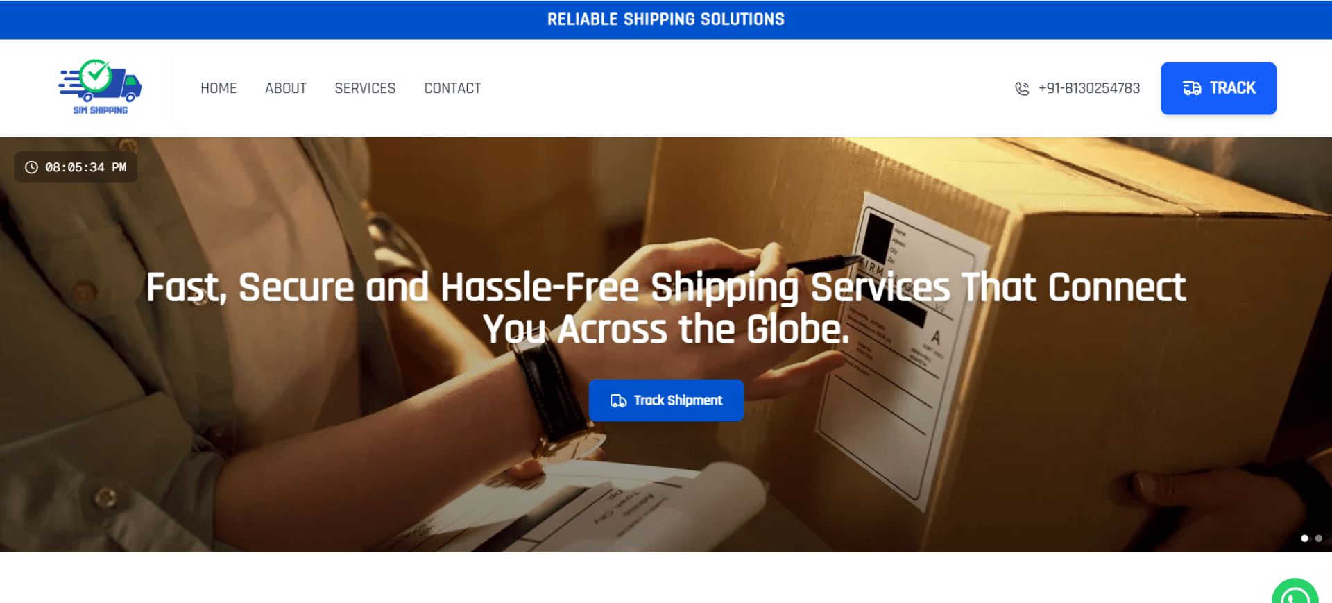 Sim Shipping  — Shipping Company